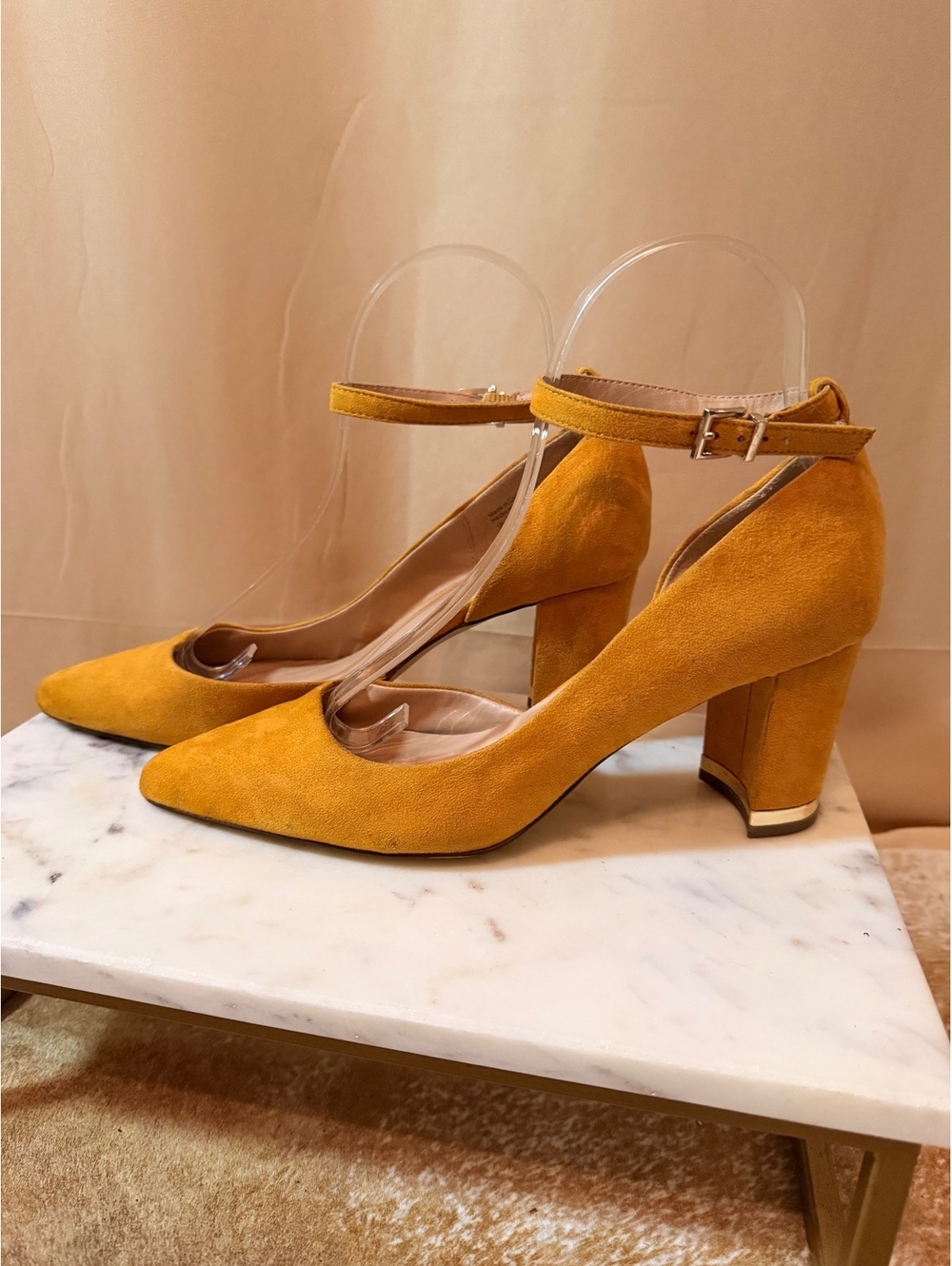 Call it Spring Vegan Strappy Heels